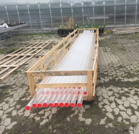 Tubes for use in field plots