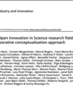 Screenshot from the article The  Open Innovation in Science research field - A collaborative conceptualisation approach