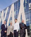 From the left: Claus Elsborg Olesen, Poul Henning Jensen, Lasse Reimer and William Dalby-Brown. Credit: BioInnovation Institute/Esben Zøllner Olesen