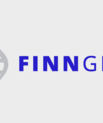 the purple and gray logo of FinnGen