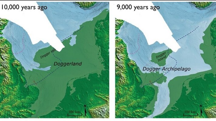 Map of Doggerland