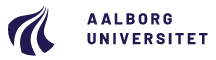 Aalborg University logo.